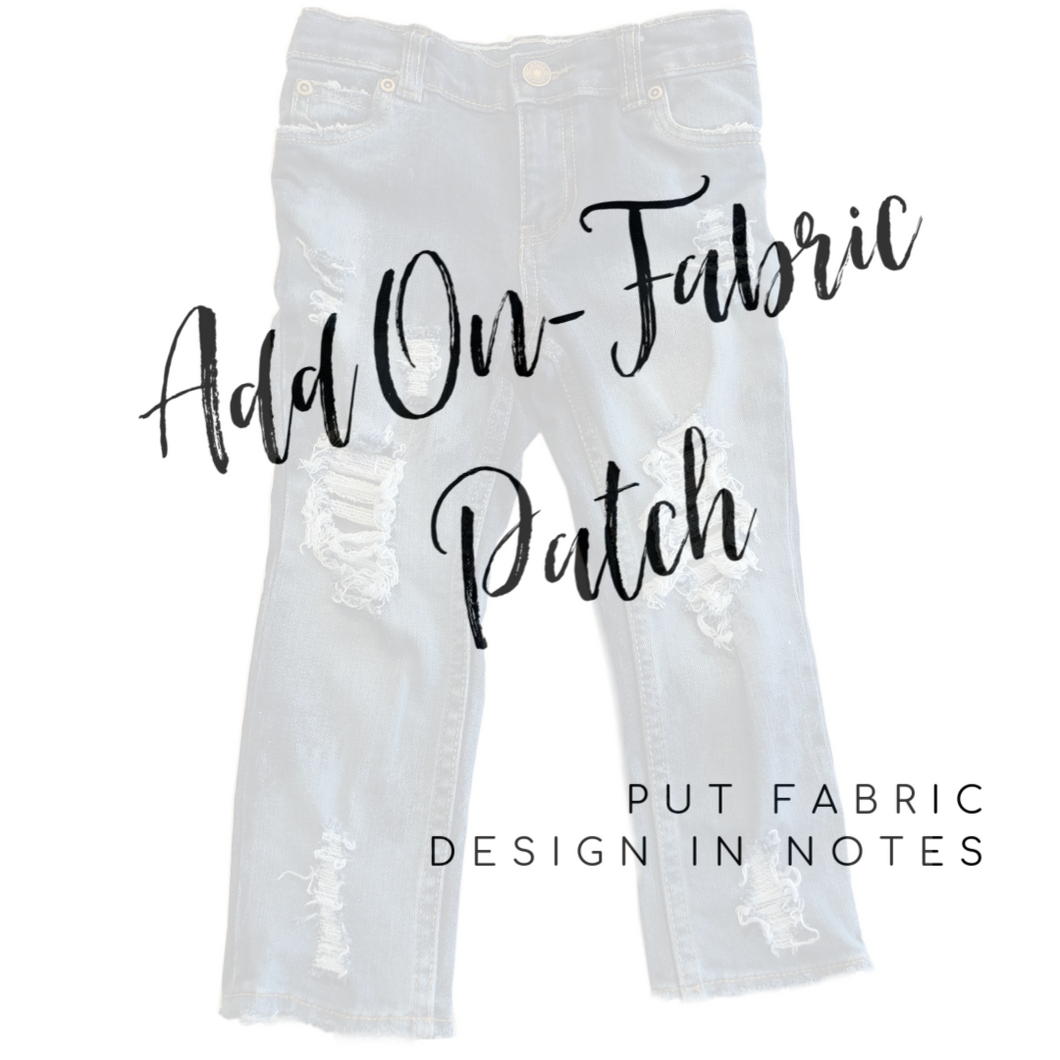 FABIC PATCH ADD ON