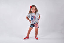 Load image into Gallery viewer, Patriotic Girls Flag Style
