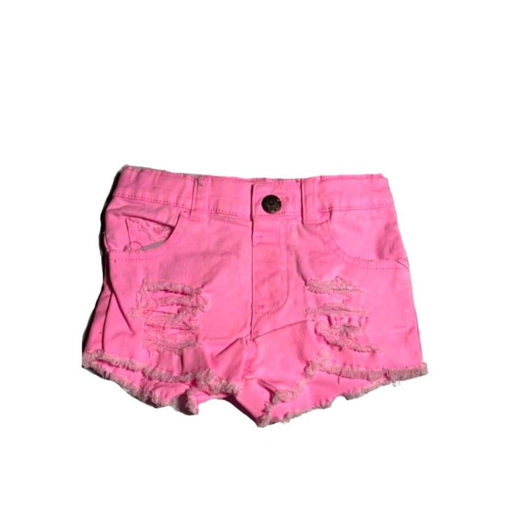 3T neon shorts